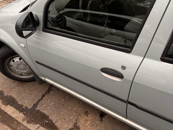 2008 Renault Logan I, серый, 380000 рублей - вид 8