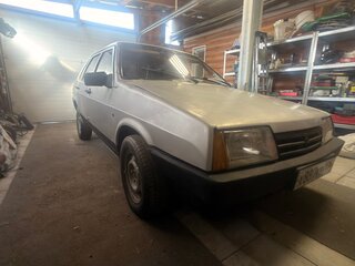 2002 Lada (ВАЗ) 21099, серебристый, 120000 рублей, вид 1