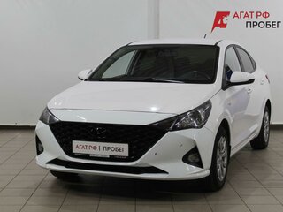 2021 Hyundai Solaris II Рестайлинг, белый, 1700000 рублей, вид 1