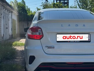 2024 Lada (ВАЗ) Granta Sport I Рестайлинг, белый, 1400000 рублей, вид 4