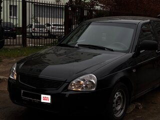 2010 Lada (ВАЗ) Priora I, чёрный, 210000 рублей, вид 4