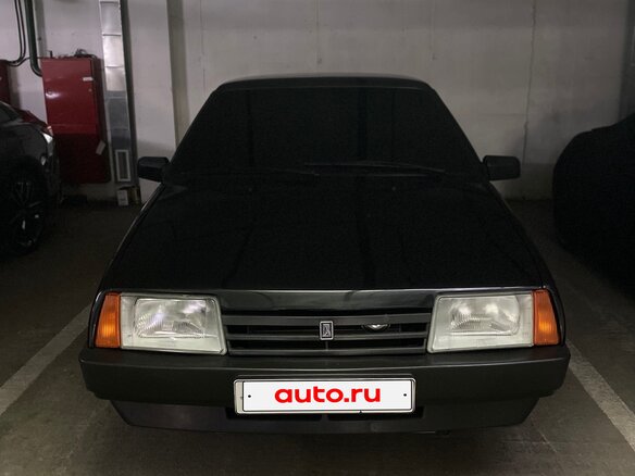 2007 Lada (ВАЗ) 21099, чёрный - вид 2
