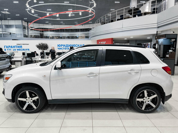 2013 Mitsubishi ASX I Рестайлинг, белый, 850000 рублей - вид 7