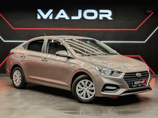 2018 Hyundai Solaris II, коричневый, 1270000 рублей, вид 3