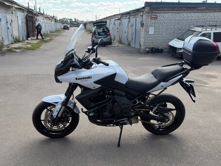 2013 Kawasaki Versys 650, белый, 590000 рублей, вид 5