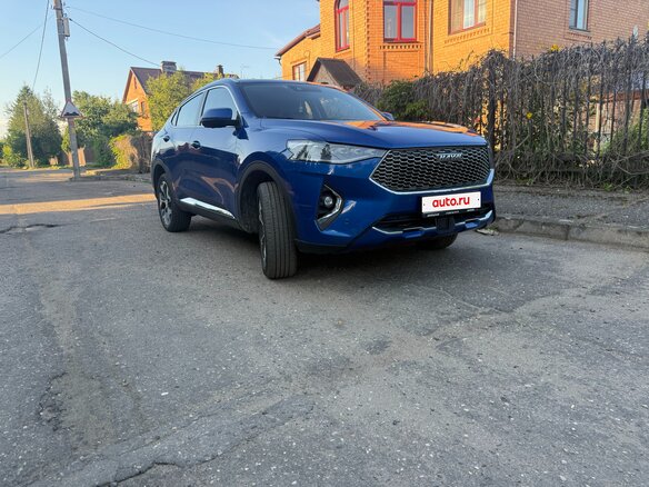 2020 Haval F7x I, синий, 1620000 рублей - вид 1