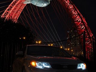 2012 Kia Cerato 6-speed II, серебристый, 850000 рублей, вид 1