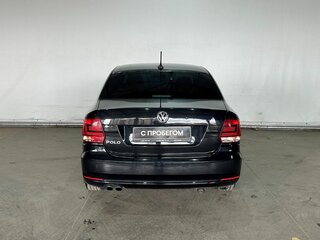 2018 Volkswagen Polo V Рестайлинг, чёрный, 1215000 рублей, вид 5