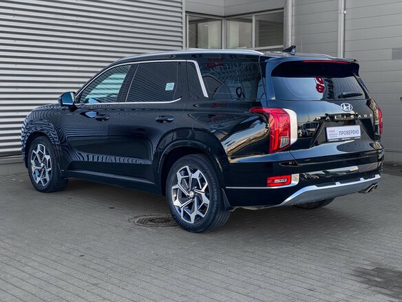 2021 Hyundai Palisade I, чёрный, 4400000 рублей - вид 6