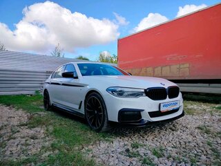 2020 BMW 5 серии 530d xDrive VII (G30/G31/G38) Рестайлинг, белый, 3800000 рублей, вид 1