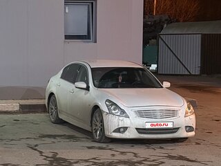 2011 Infiniti G25 IV, белый, 950000 рублей, вид 2