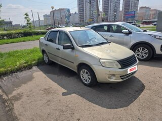 2013 Lada (ВАЗ) Granta I, бежевый, 200000 рублей, вид 2