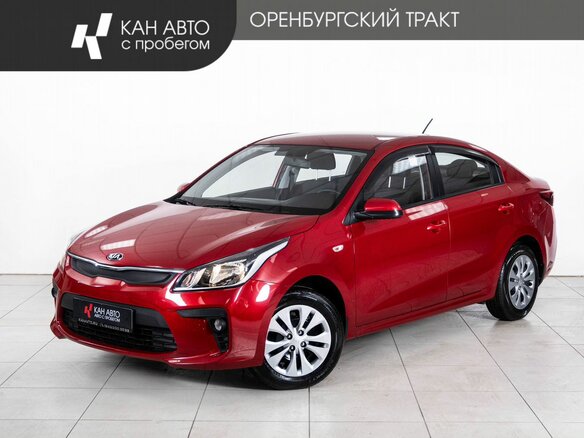 2019 Kia Rio IV, красный, 1678000 рублей