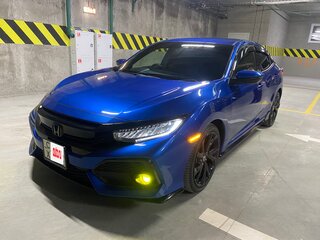 2018 Honda Civic X, синий, 1800000 рублей, вид 3