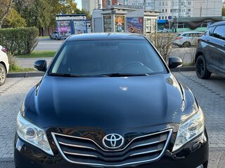 2010 Toyota Camry VI (XV40) Рестайлинг, чёрный, 1270000 рублей, вид 2