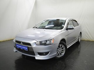 2010 Mitsubishi Lancer X, серебристый, 830000 рублей, вид 1