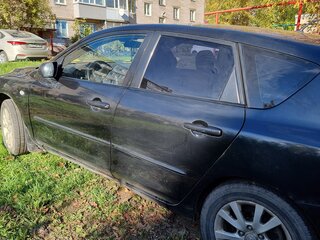 2007 Mazda 3 I (BK) Рестайлинг, чёрный, 420000 рублей, вид 3
