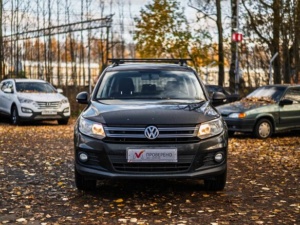 2012 Volkswagen Tiguan I Рестайлинг, чёрный, 899000 рублей - вид 2