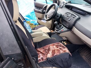 2008 Renault Scenic II Рестайлинг, чёрный, 420000 рублей, вид 5