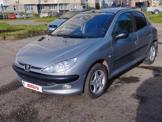 2002 Peugeot 206, серый, 430000 рублей, вид 1