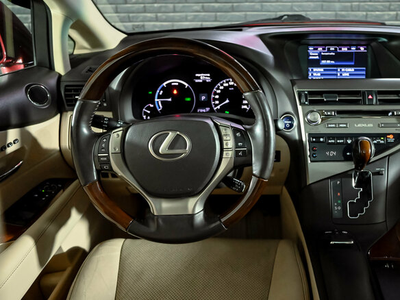 2014 Lexus RX 450h III Рестайлинг, красный, 2300000 рублей - вид 21