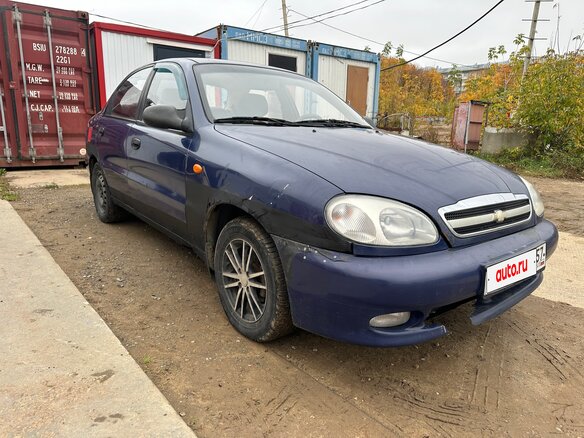 2008 Chevrolet Lanos I, синий, 100000 рублей - вид 2
