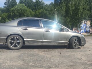 2008 Honda Civic VIII Рестайлинг, серый, 510000 рублей, вид 4