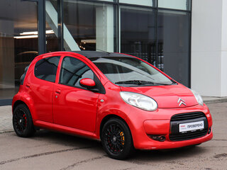 2010 Citroen C1 I Рестайлинг, красный, 359000 рублей, вид 3