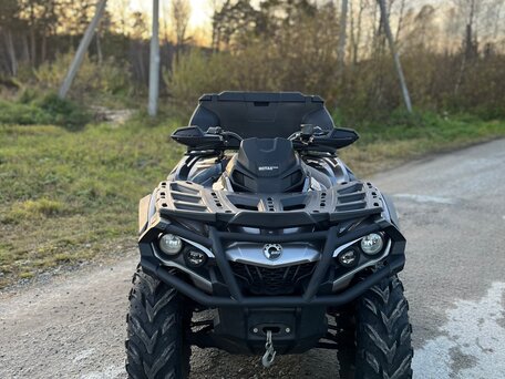 2012 BRP Can-Am Outlander 1000R, серебристый, 1100000 рублей, вид 2