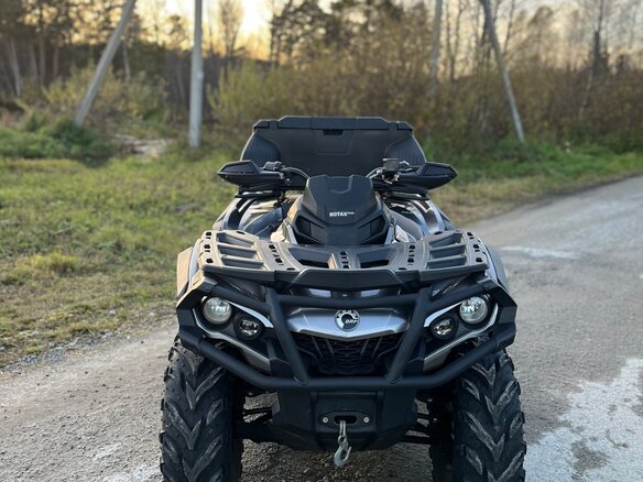 2012 BRP Can-Am Outlander 1000R, серебристый, 1100000 рублей - вид 1