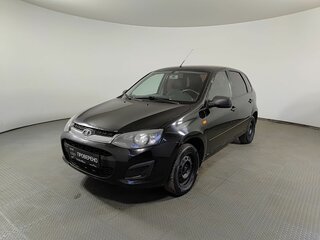 2015 Lada (ВАЗ) Kalina II, чёрный, 319500 рублей, вид 1