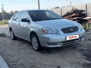 2004 Toyota Corolla IX (E120, E130) Рестайлинг, серебристый, 400000 рублей, вид 2