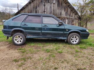 2003 Lada (ВАЗ) 2114, зелёный, 150000 рублей, вид 5
