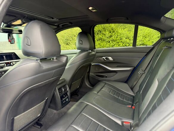 2021 BMW 3 серии 318d VII (G2x), синий, 3300000 рублей - вид 14