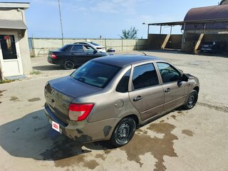 2014 Lada (ВАЗ) Granta I, коричневый, 235000 рублей, вид 4