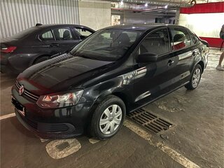 2012 Volkswagen Polo V, чёрный, 485000 рублей, вид 1