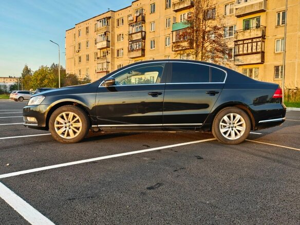 2012 Volkswagen Passat B7, чёрный, 860000 рублей - вид 6