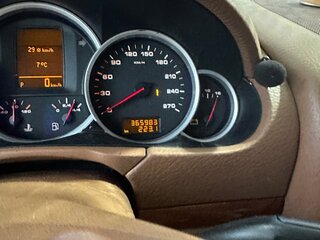 2003 Porsche Cayenne I (955), бежевый, 1100000 рублей, вид 5