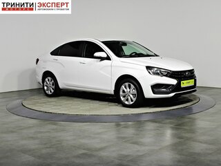 2024 Lada (ВАЗ) Vesta I Рестайлинг (NG), белый, 1257000 рублей, вид 3