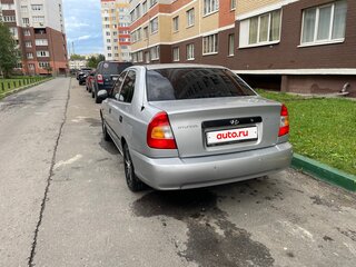 2006 Hyundai Accent ТагАЗ II, серебристый, 300000 рублей, вид 4