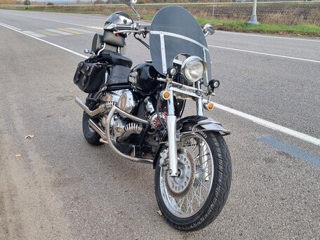 1996 Yamaha XVS400 Drag Star, чёрный, 380000 рублей, вид 2