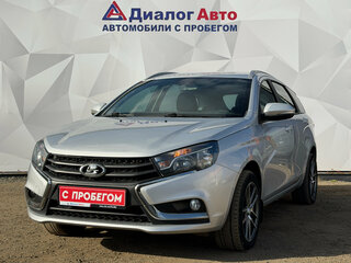 2018 Lada (ВАЗ) Vesta SW I, серебристый, 890000 рублей, вид 1