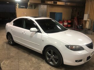 2008 Mazda 3 I (BK) Рестайлинг, белый, 550000 рублей, вид 1