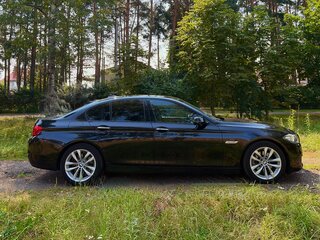 2015 BMW 5 серии 520i VI (F10/F11/F07) Рестайлинг, чёрный, 1890000 рублей, вид 3