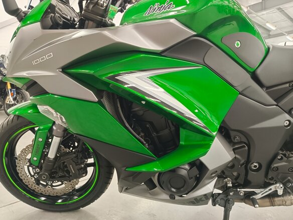 2019 Kawasaki Ninja 1000, зелёный, 950000 рублей - вид 17