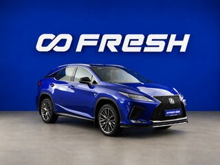 2019 Lexus RX 350 IV Рестайлинг, синий, 4074434 рублей, вид 1