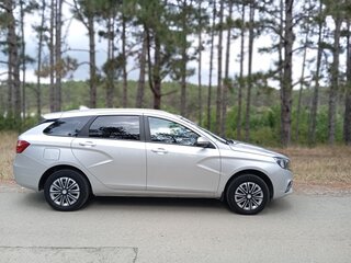 2019 Lada (ВАЗ) Vesta SW I, серый, 880000 рублей, вид 3