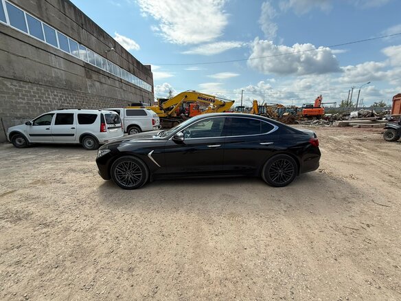 2020 Genesis G70 I, чёрный - вид 6