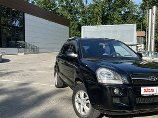 2008 Hyundai Tucson I, чёрный, 710000 рублей, вид 2
