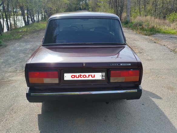2007 Lada (ВАЗ) 2107, пурпурный, 209999 рублей - вид 2
